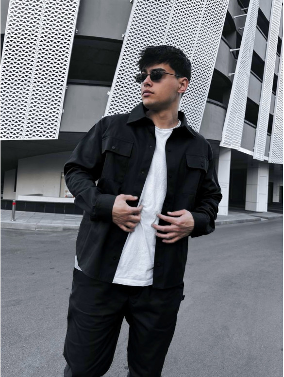 Oversize костюм з цупкого котону