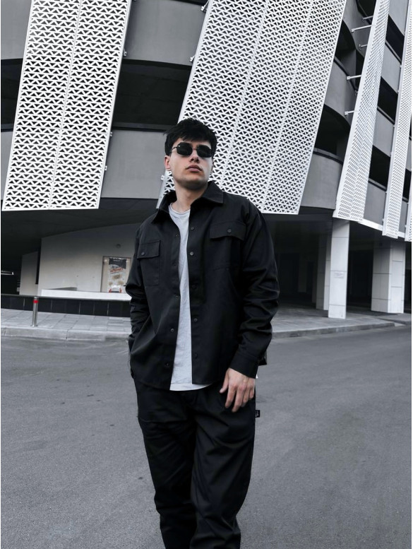 Oversize костюм з цупкого котону