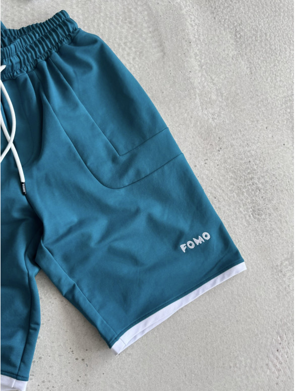 Літній oversize костюм з вишивкою