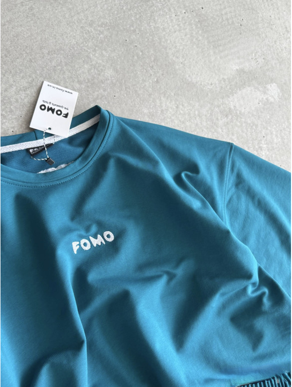 Літній oversize костюм з вишивкою