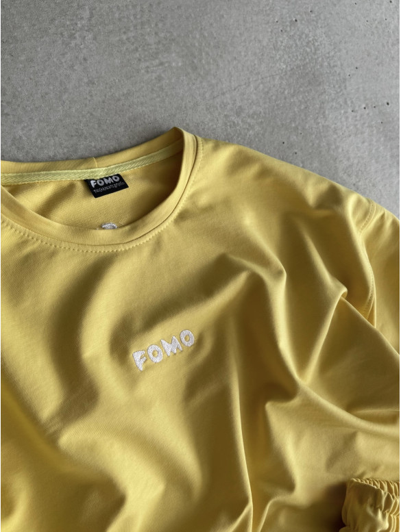 Літній oversize костюм з вишивкою