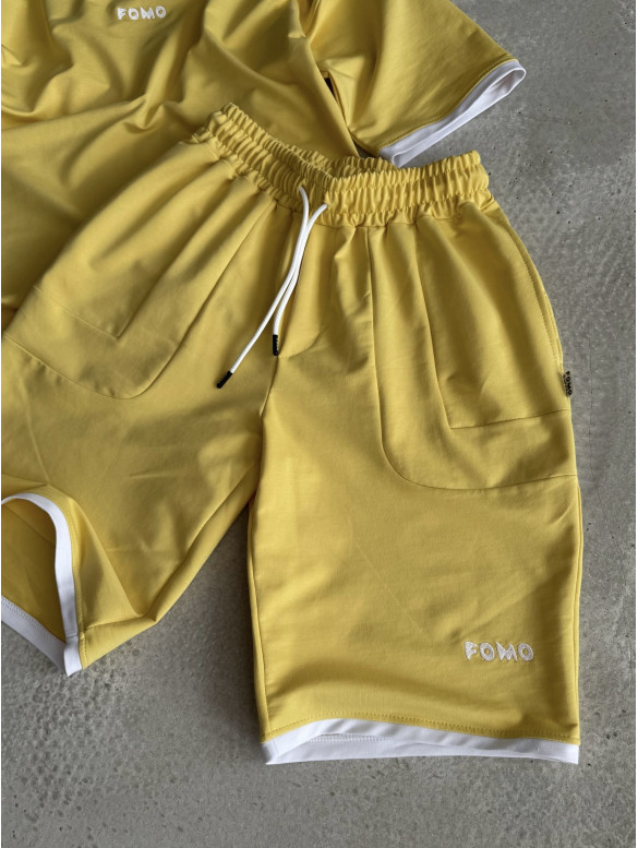 Літній oversize костюм з вишивкою