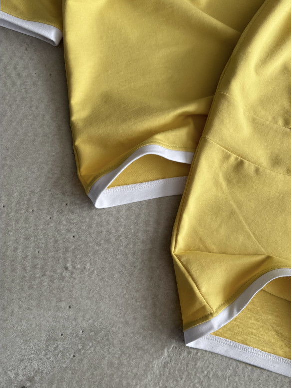 Літній oversize костюм з вишивкою