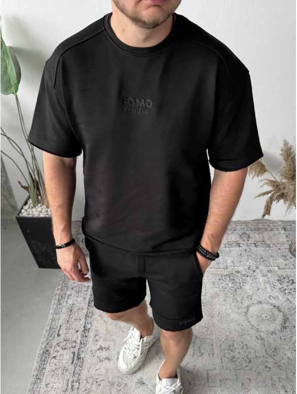 Oversize костюм з вишивкою