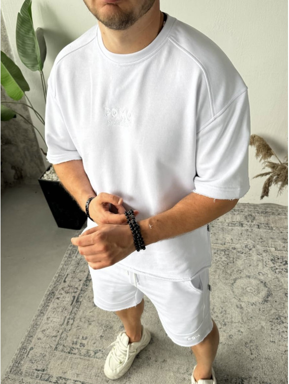 Oversize костюм з вишивкою