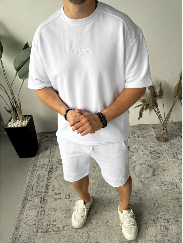 Oversize костюм з вишивкою