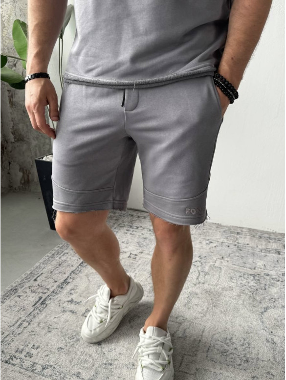 Oversize костюм з вишивкою