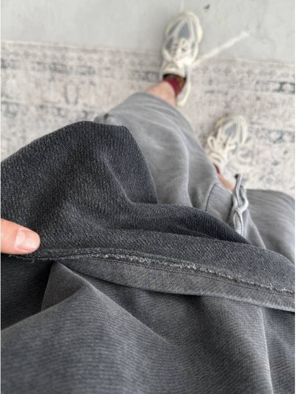 Oversize костюм з вивареної тканини