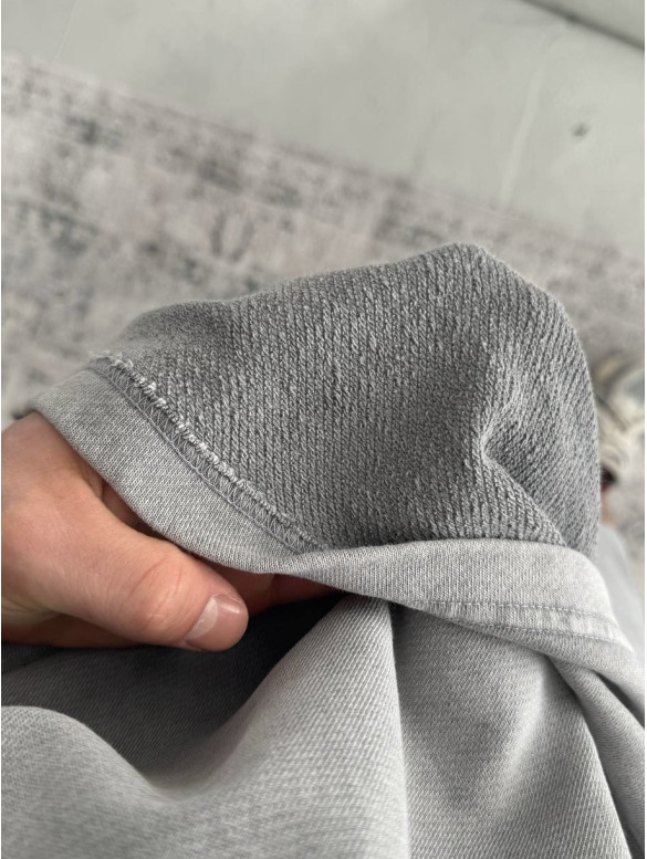 Oversize костюм з вивареної тканини