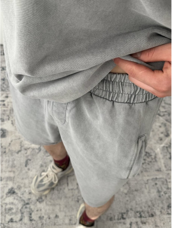 Oversize костюм з вивареної тканини
