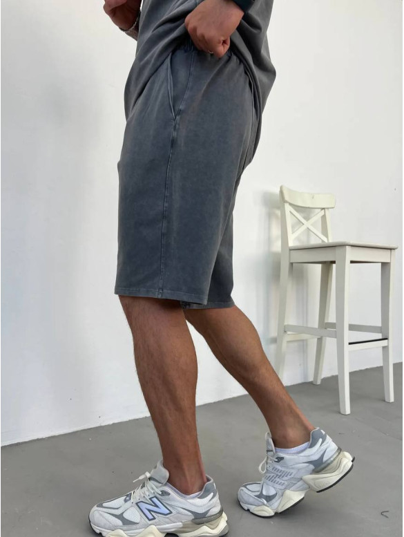 Oversize костюм з вивареної тканини