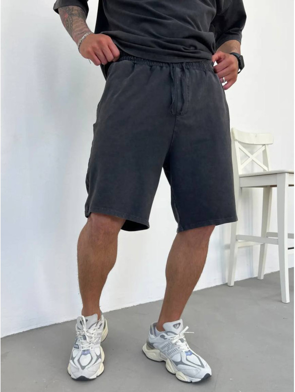 Oversize костюм з вивареної тканини