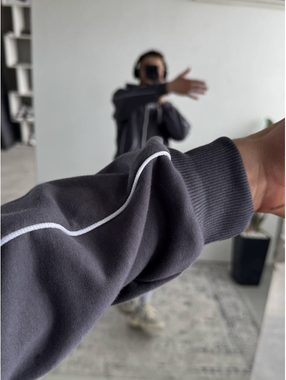 Oversize костюм з надписом