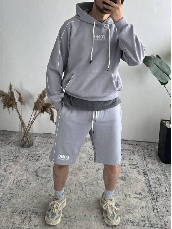 Oversize костюм з надписом