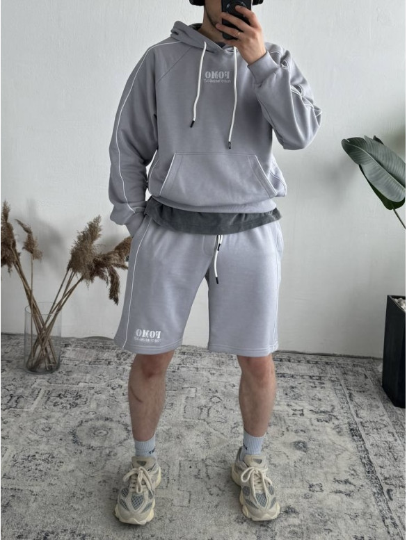 Oversize костюм з надписом