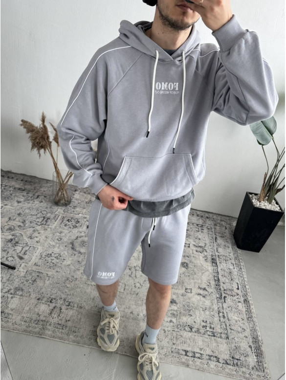 Oversize костюм з надписом