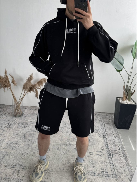Oversize костюм з надписом