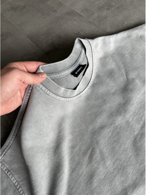 Oversize костюм з вивареної тканини