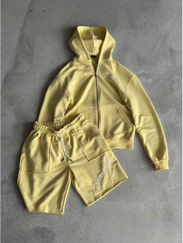 Oversize костюм з вишивкою
