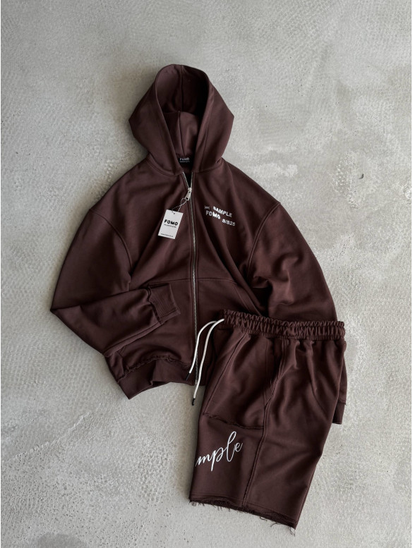 Oversize костюм з вишивкою
