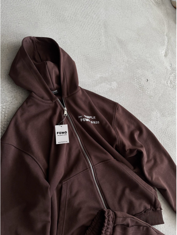 Oversize костюм з вишивкою