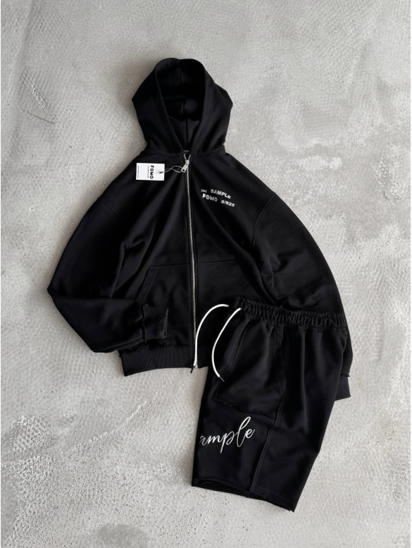 Oversize костюм з вишивкою