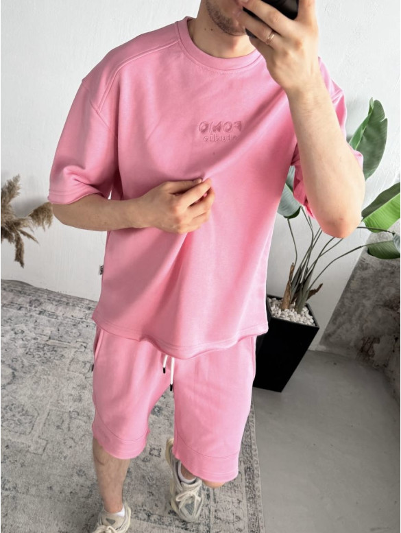 Oversize костюм з вишивкою