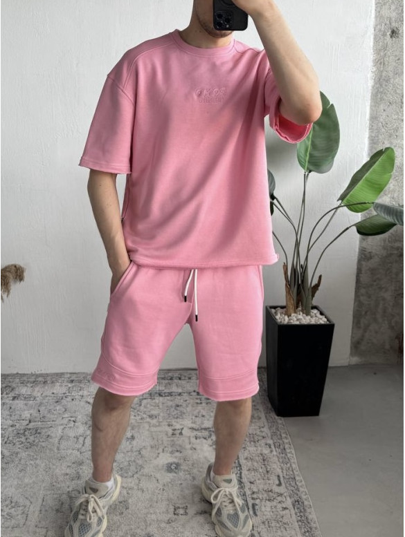 Oversize костюм з вишивкою