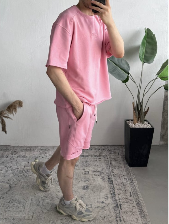 Oversize костюм з вишивкою