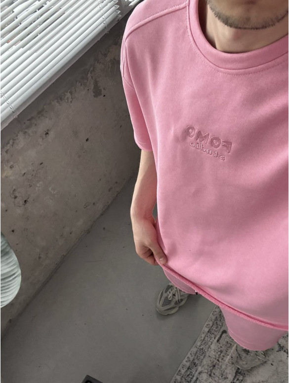Oversize костюм з вишивкою