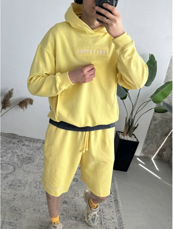 Oversize костюм з вишивкою