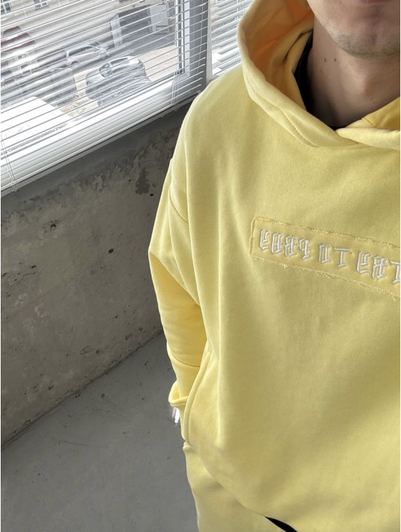 Oversize костюм з вишивкою