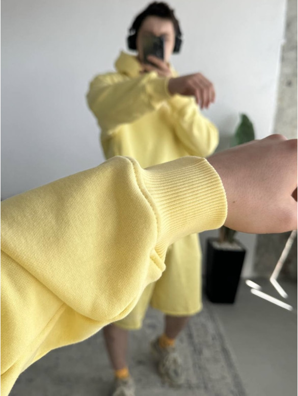 Oversize костюм з вишивкою