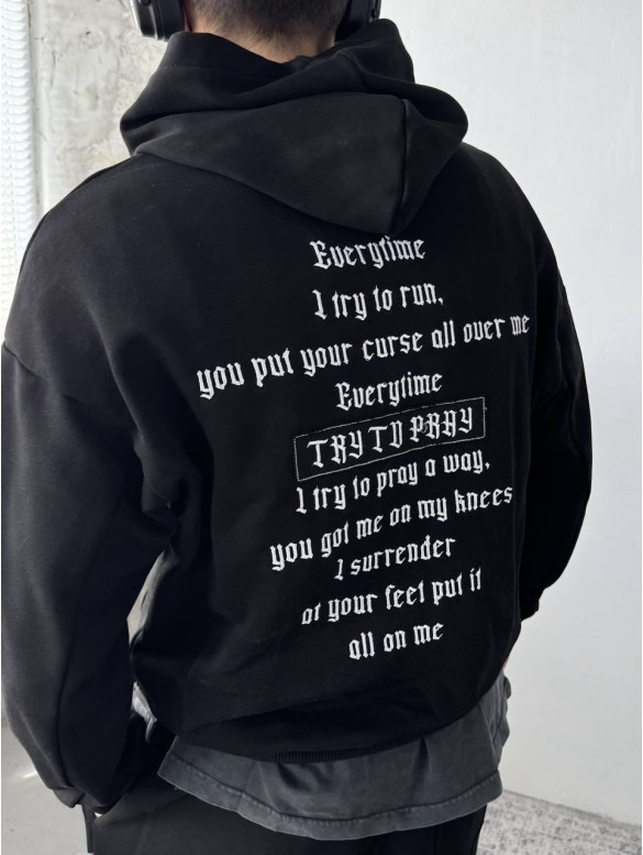Oversize костюм з вишивкою