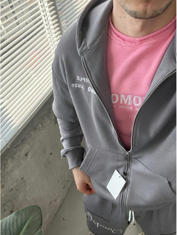 Oversize костюм з вишивкою