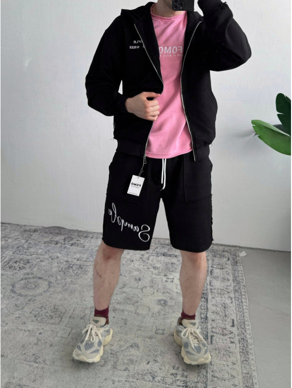 Oversize костюм з вишивкою
