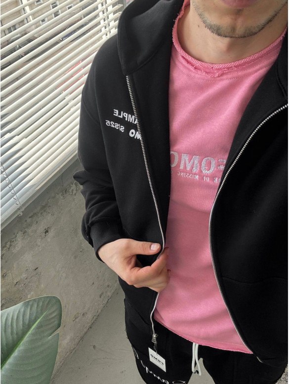 Oversize костюм з вишивкою