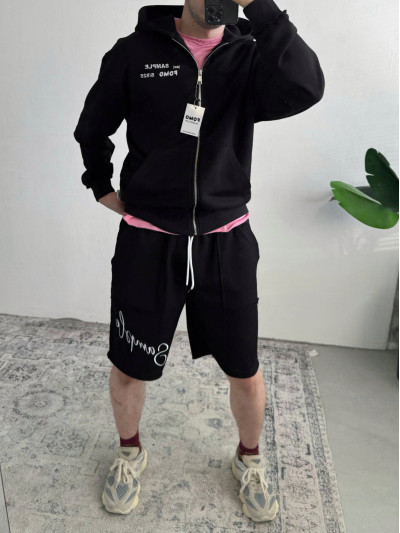 Oversize костюм з вишивкою