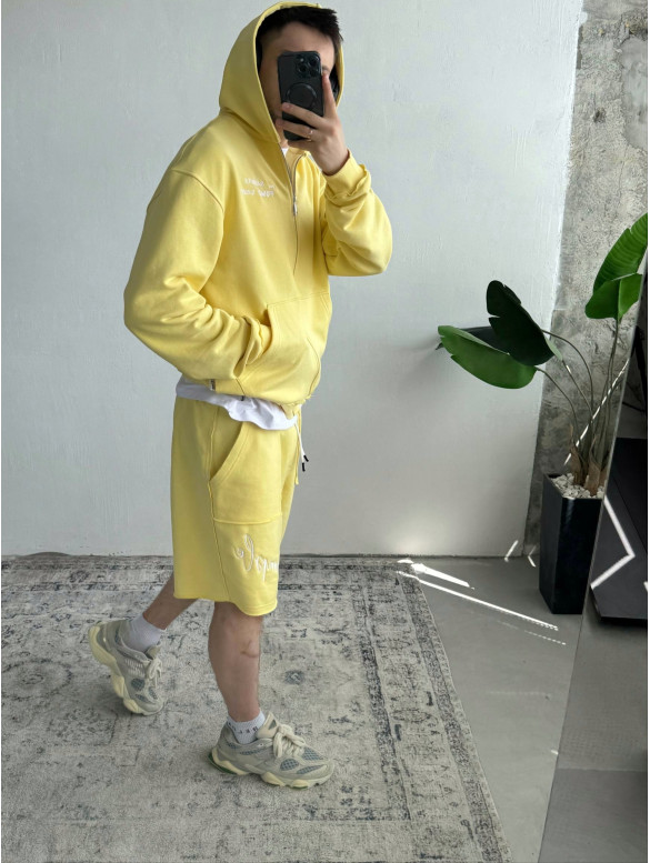 Oversize костюм з вишивкою