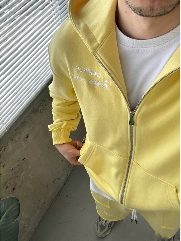 Oversize костюм з вишивкою