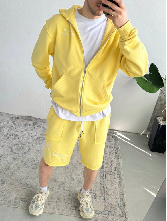 Oversize костюм з вишивкою
