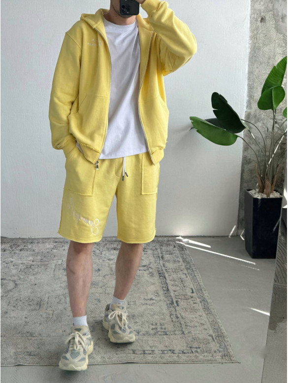 Oversize костюм з вишивкою