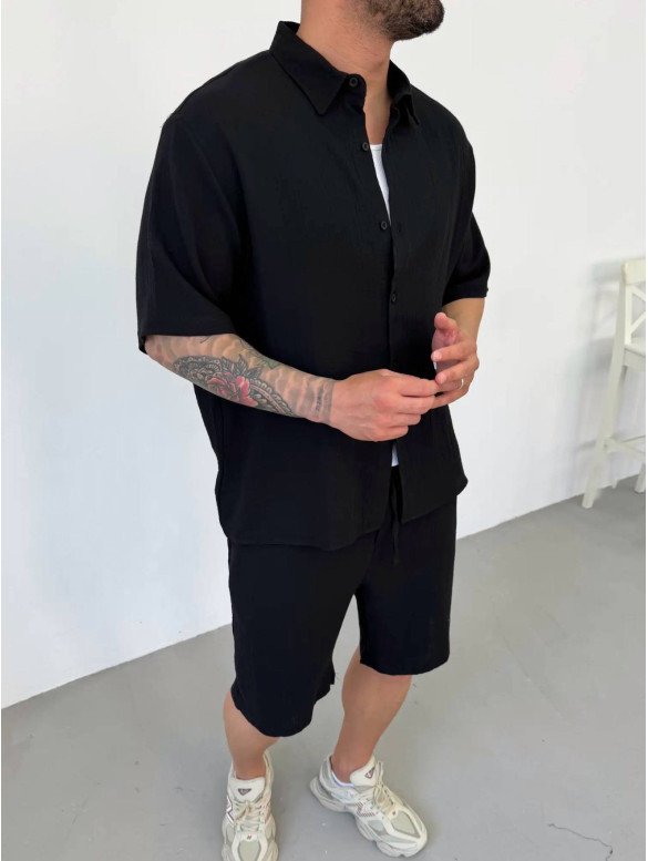 Oversize костюм із шортами