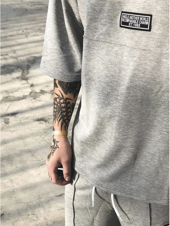Oversize костюм з надписом