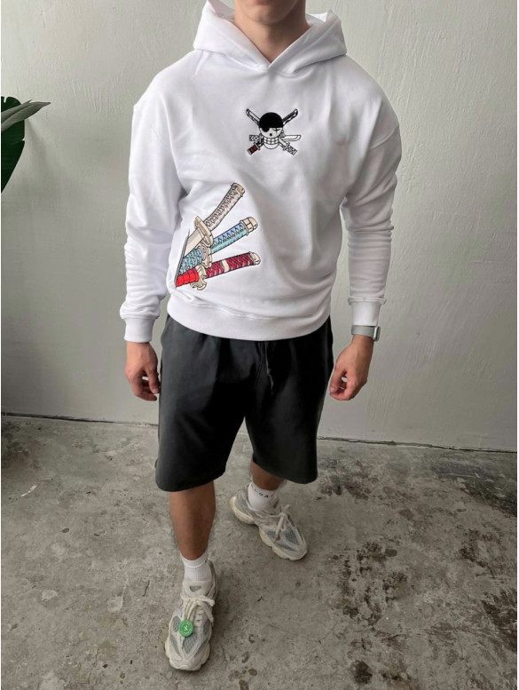 Oversize худі з принтом