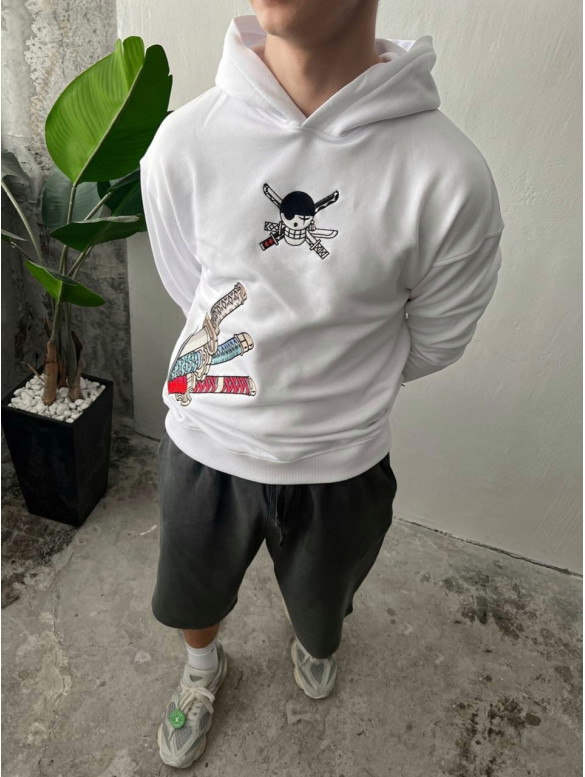 Oversize худі з принтом