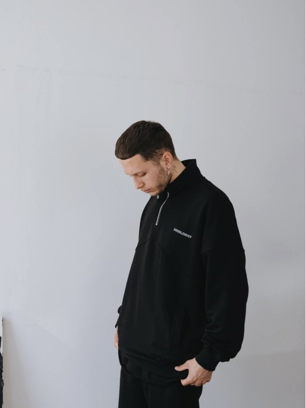 Oversize кофта з надписом Oversize кофта з надписом