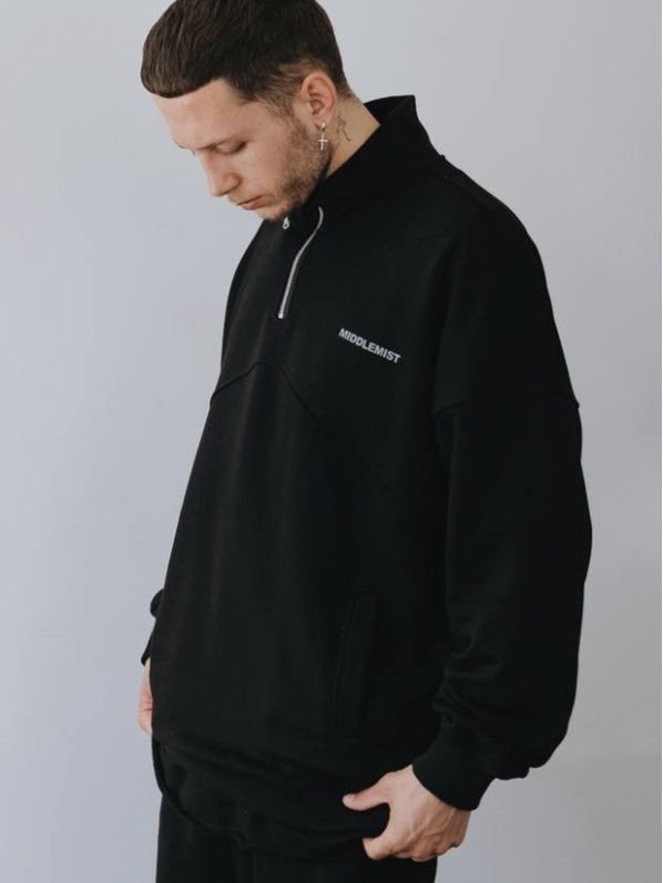 Oversize кофта з надписом