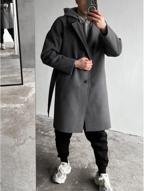 Кашемірове пальто oversize