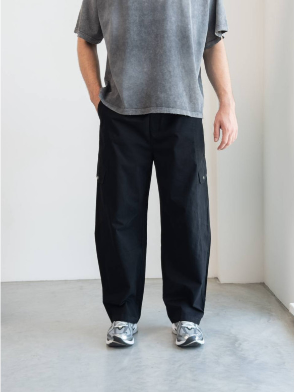 Джинси Baggy з накладними кишенями